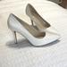 Jessica Simpson Shoes | Jessica Simpson Textured White Heels | Color: White | Size: 7.5