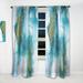 Design Art Glitter Creative No Pattern & Not Solid Color Semi-Sheer Thermal Rod Pocket Single Curtain Panel Polyester/Linen | 90 H x 52 W in | Wayfair
