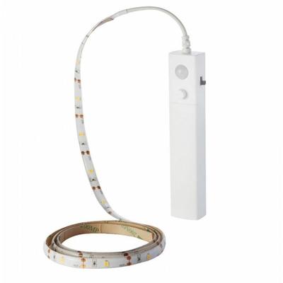V-tac - LED-Streifen SMD2835 2.4W 1m 30 LEDs/m 6V Batteriebetrieben mit Bewegungssensor 3000K IP65 Image