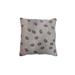 Jiti Indoor Abstract Patterned Block Print Linen Decorative Accent Large Square Throw Pillows 24 x 24