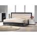 Best Master Furniture White/ Black Platform Bed