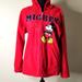 Disney Jackets & Coats | Disney, Red Mickey Mouse Patchwork Full Zip Fleece Jacket Size Large | Color: Red | Size: L