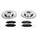 2007 Chevrolet Silverado 1500 Front Brake Pad and Rotor Kit - Power Stop