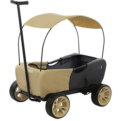 Hauck Bollerwagen Eco Mobil, faltbar, bis 50 kg belastbar beige Kinder Ab 2 Jahren Altersempfehlung