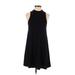 Forever 21 Casual Dress - Fit & Flare: Black Solid Dresses - Women's Size Small