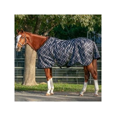 Kensington Signature Collection 1200D Turnout Blanket - 75 - Medium (180g) - Printed Deluxe Black - Smartpak