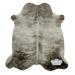 Brown/Gray 96 x 72 x 0.8 in Area Rug - Loon Peak® Natural Light Brindle Cowhide Rug Cowhide, Leather | 96 H x 72 W x 0.8 D in | Wayfair