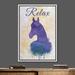 SIGNLEADER Framed Canvas Print Wall Art Spray Paint Effect Purple Horse Graffiti | 36 H x 24 W x 1.5 D in | Wayfair 8022271767712