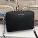 Michael Kors Bags | Michael Kors Jet Set Item Large East West Zip Crossbody Leather Black | Color: Black/Silver | Size: Large