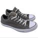 Converse Shoes | Converse All Star Chuck Taylor Dot Trim Canvas Low Cut Sneakers Women’s Size 8 | Color: Gray/White | Size: 8