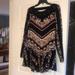 Free People Dresses | Free People Tunic Or Dress | Color: Black/Purple | Size: Xs