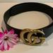 Gucci Accessories | Gucci Belt,Black,Sz 85,1 1/2 “ | Color: Black/Gold | Size: Os