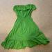 Lilly Pulitzer Dresses | Lilly Pulitzer Small Green Strapless Dress | Color: Green | Size: S