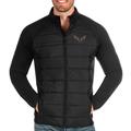 Men's Antigua Black Philadelphia Wings Altitude Full-Zip Jacket