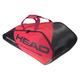 HEAD Unisex – Erwachsene Tour Team Tennistasche, schwarz/rot, 9R