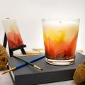 Artistscent Elizabeth Karlson Soul Flame Scented Jar Candle Paraffin/Soy, Glass in Orange | 4 H x 3.4 W x 3.4 D in | Wayfair C-EKSOUL10