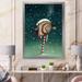 East Urban Home Christmas Snail Mail Box - Graphic Art on Canvas in Brown/Green/Red | 20 H x 12 W x 1 D in | Wayfair