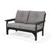 POLYWOOD® Vineyard Deep Seating Loveseat Plastic/Olefin Fabric Included in Gray | 31.5 H x 51.5 W x 33.25 D in | Outdoor Furniture | Wayfair