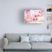 Red Barrel Studio® Lightboxjournal "Cherry Pops 01" Canvas Art Canvas, Wood in Brown/Orange/Pink | 16 H x 24 W x 2 D in | Wayfair