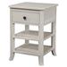 Red Barrel Studio® 1-Drawer Nightstand Wood in White | 26 H x 18 W x 18 D in | Wayfair 0237DBF420C04E96A99A97150C0BFD9C