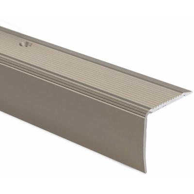 Stufenkantenprofil Integral K212 Form: l 30 x 20 mm Länge: 100 cm Vorgebohrt Champagner Image