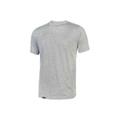 U-power - Maglietta T-shirt in cotone 100% Linear slim-fit da 140 g/mq – Col. grigio chiaro - Tg. xl