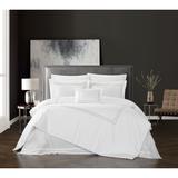Chic Home Eleni 8 Piece Hotel Inspired Design with Dual Striped Embroidery Comforter Set