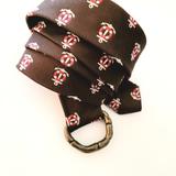 J. Crew Accessories | J. Crew Sailor Fabric Belt | Color: Brown/Red | Size: Os