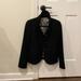 J. Crew Jackets & Coats | J. Crew Wool Black Blazer, Size 0 | Color: Black/Brown | Size: 0