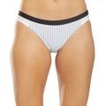 Nike Swim | Nike Women's Sport Mesh Sport Bikini Bottom | Color: Black/White | Size: L