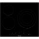 Hisense - Table de cuisson vitrocéramique 3 foyers dont une zone de cuisson de 29,5cm - E6322C