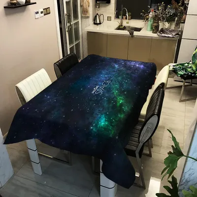 ALAZA U Life Spiral Nebula Stars Galaxy Universe Table Runner Runners Cloth