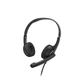 Hama Pc-Office-Headset "Hs-P150 V2", Stereo, Schwarz
