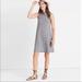 Madewell Dresses | Madewell Mockneck Swingy Tank Dress | Color: Gray | Size: Xl