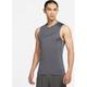 NIKE Herren Shirt M NP DF TOP SL TIGHT, Größe S in Grau