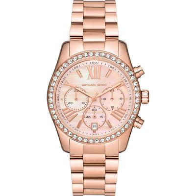 Michael Kors Chronograph Edelstahl roségold Damen Image