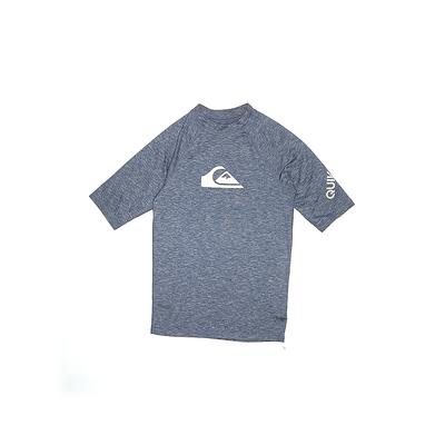Quiksilver Active T-Shirt: Blue Sporting & Activewear - Size 14