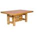 Fireside Lodge Traditional Cedar Log Rectangular Dining Table Wood in Brown | 30 H in | Wayfair 15120