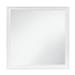 Global Furniture USA Dresser Mirror in White | 38 H x 38 W x 1 D in | Wayfair CHARLIE-WHITE-MR