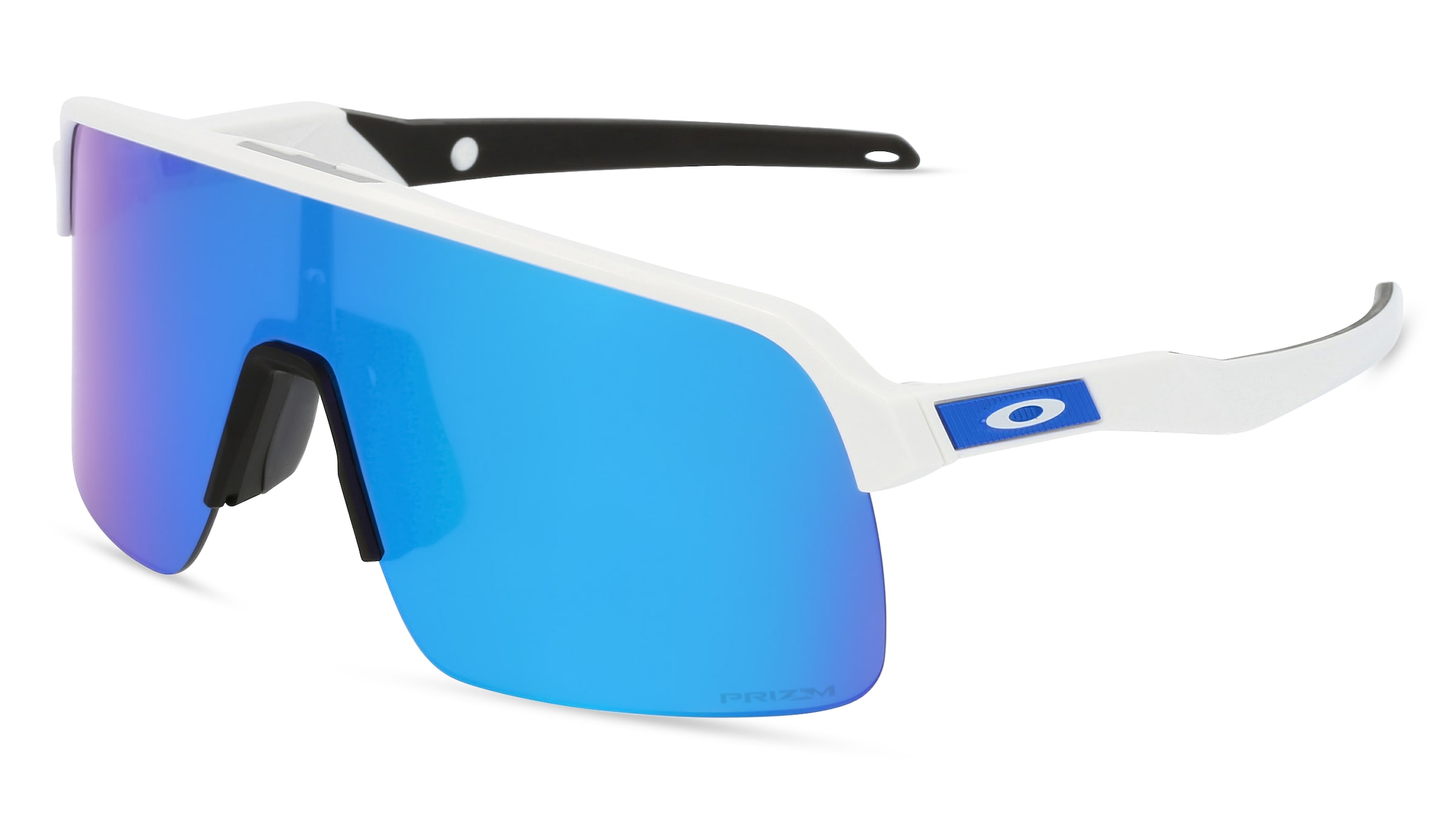 Oakley OO9463 SUTRO LITE Herren-Sonnenbrille Halbrand Monoscheibe Kunststoff-Gestell, weiß
