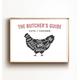 Cuts of Chicken Print, The Butcher's Guide Wall Art, Vintage Style Butcher's Guide, Cuts of Meat Wall Art, BBQ Poster, Retro Cuts of Chicken