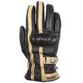 Helstons Burton Motorradhandschuhe, schwarz-beige, Größe L