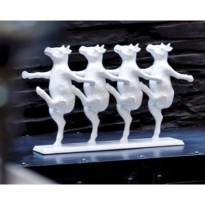 Kare Design »Dancing Cows« Deko Figur 23x39,5x7 cm