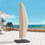 Patio Offset Hanging Umbrella Covers With Zipper (Fits 9-11 Feet)