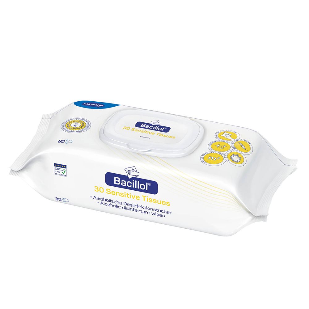Bacillol 30 Sensitive Tissues Flow-Pack 80 St Tücher