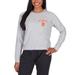 Women's Concepts Sport Gray Detroit Tigers Greenway Long Sleeve Top