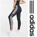 Adidas Pants & Jumpsuits | Adidas 3-Stripes Logo Leggings | Color: Tan | Size: Xs