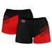 Women's Black Jacksonville State Gamecocks Color Block Shorts