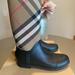 Burberry Shoes | Burberry Clemence Nova Rainboots | Color: Black/Tan | Size: Eur 40 Us 10