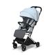 skiddoü Kinderbuggy Mikkeli, Kinderbuggy klappbar, aluminium Stroller, leichter Reisebuggy, bequemer Kinderwagen Buggy, Kinder Buggy zusammenklappbar, reise Buggy, Buggy mit Liegefunktion, blau